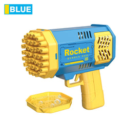 40 Holes Electric Rocket Bubble Gun