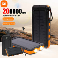 Xiaomi 200000mAh Solar Power Bank Large Capacity Portable Charger