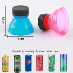 6 Pcs Reusable Soda Can Lid Set