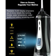 MySmile Cordless Electric Water Dental Flosser