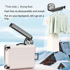 Wall Suction Retractable Clothes Hanger