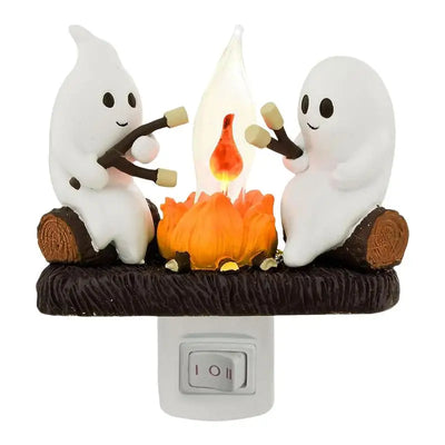 Ghost Campfire Flickering Night Light