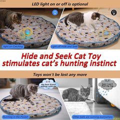 Hide-and-Seek Self-Playing Cat Toy