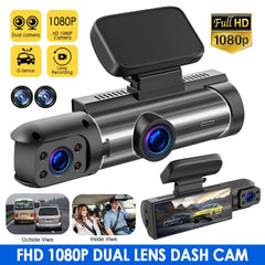 Dual-Lens Car DVR Dash Camera