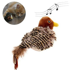 Chirpy Sparrow Cat Toy